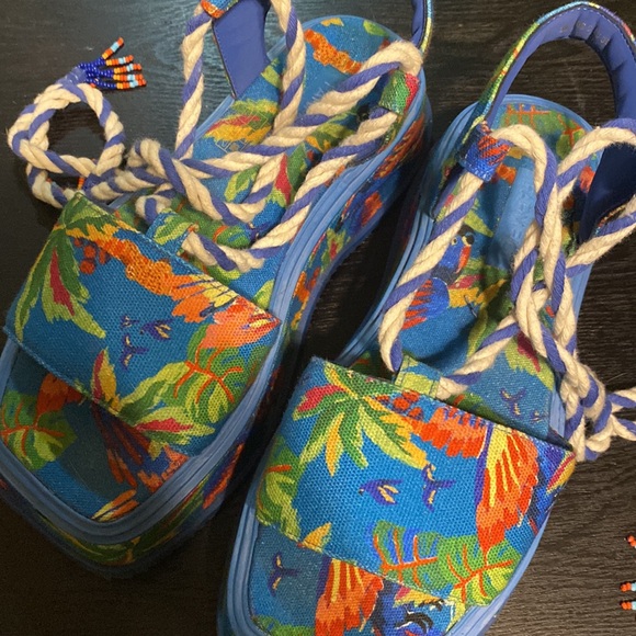 FARM Rio Colorful Platform Sandals - Picture 2 of 5